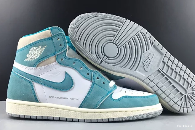 Jordan - - 265 Reliable High 555088-311 'Turbo OG Jordan Green' Air 1 Air Retro 0709
